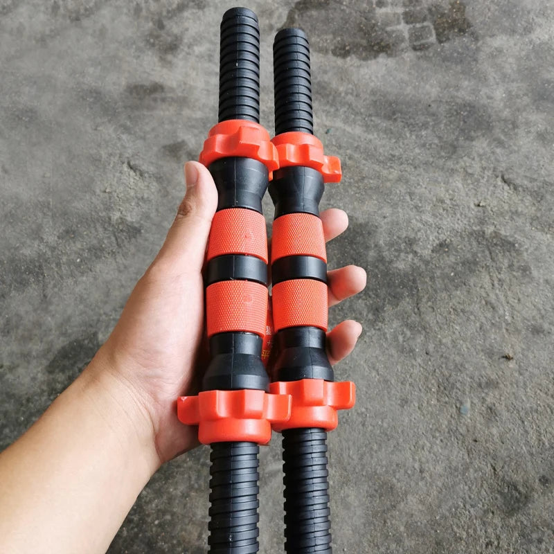 Solid Steel Dumbbell Rods 40/50cm