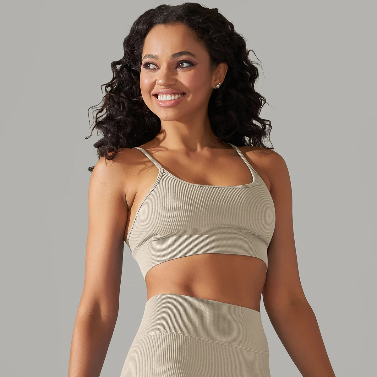 Adjustable Seamless Sports Bra