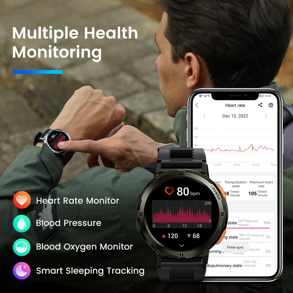 Waterproof T2 Smartwatch