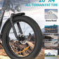 E-bike 26 Inch Fat Tire Off Road 1500W/48V/20AH