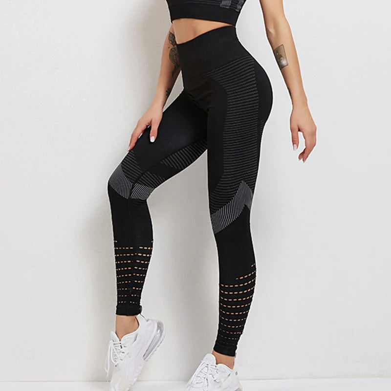 Seamless High-Waist Gym Leggings