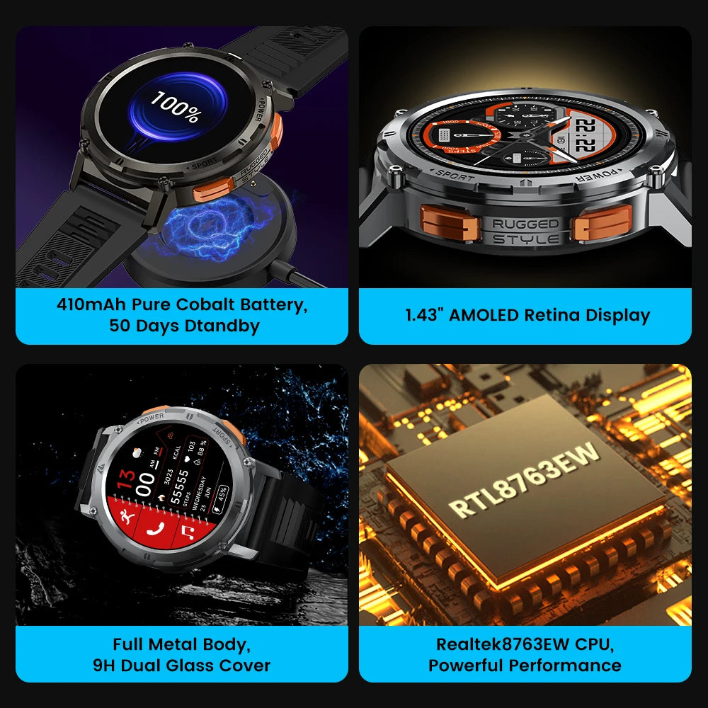 Waterproof T2 Smartwatch