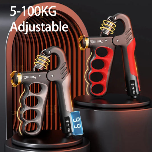 5-100kg Grip Strength Gym Wrist Expander Hand Strengthener Adjustable.